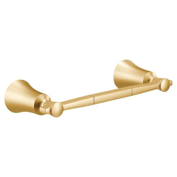 Flara 9 in. Wall Mounted Single Towel Bar in Brushed Gold
