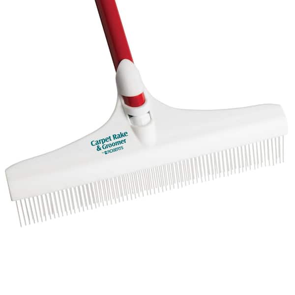 ROBERTS 12 in. Carpet Rake and Groomer with 51 in. Handle 70-127-3 - The  Home Depot