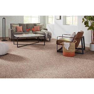 Finton  - Cancun - Brown 24 oz. SD Polyester Loop Installed Carpet