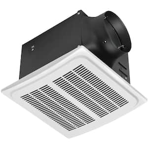 140 CFM Ceiling Mount Quick Connect Humidity Sensing Bathroom Exhaust Fan