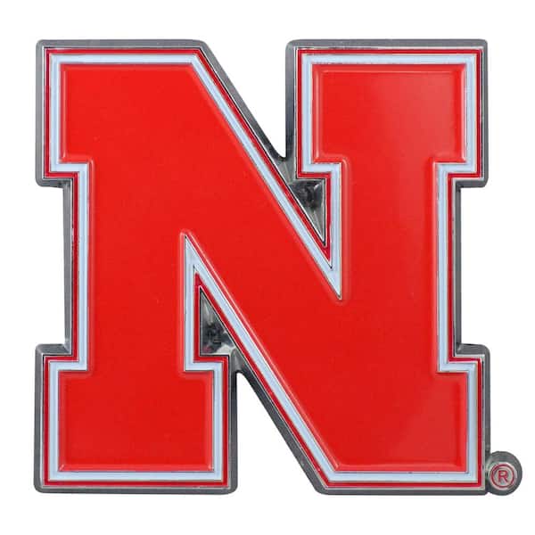 FANMATS 2.7 in. x 3.2 in. NCAA University of Nebraska Emblem