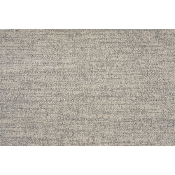 Essence Sterling Custom Area Rug with Pad