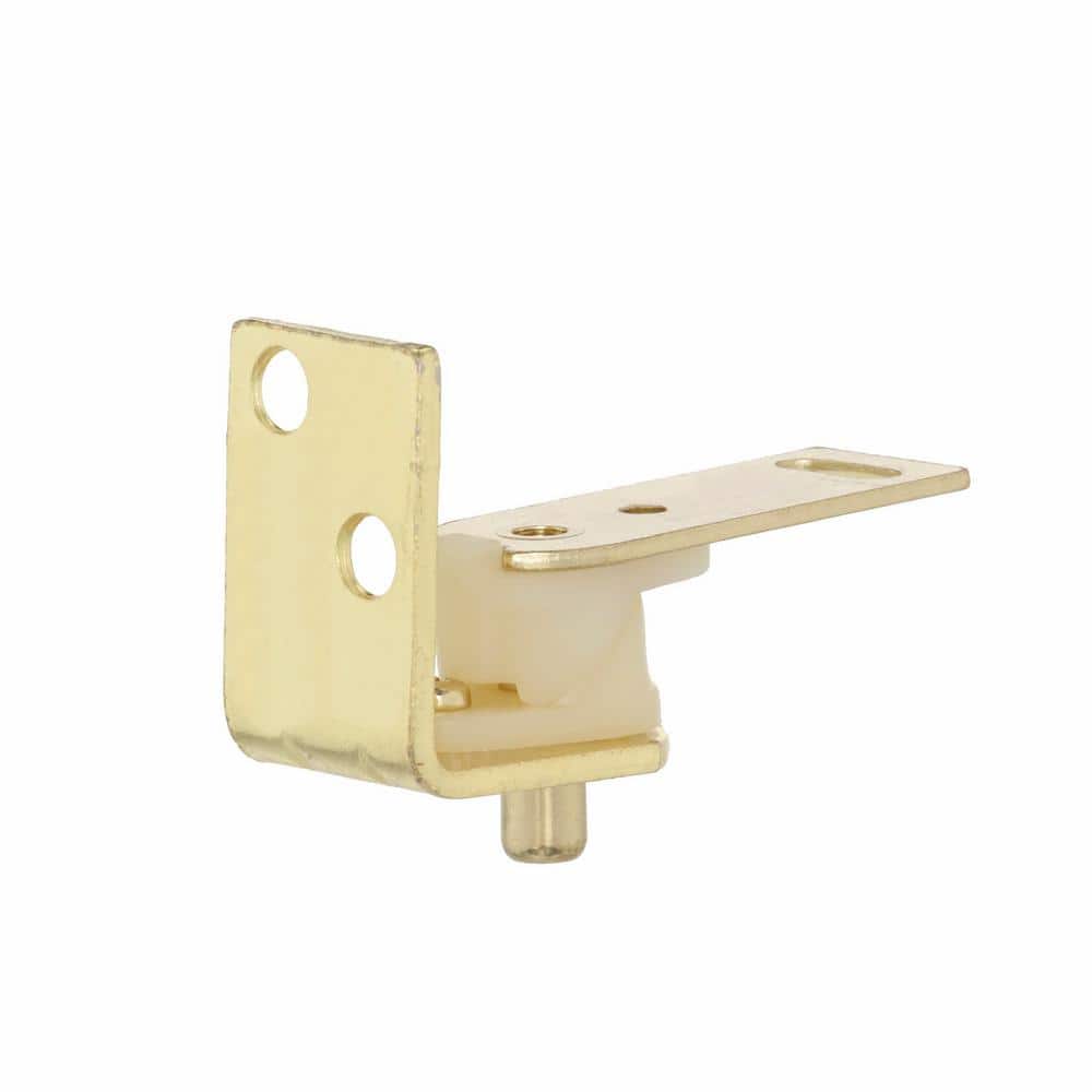 Brass Surface Mount Cafe Door Hinge Set