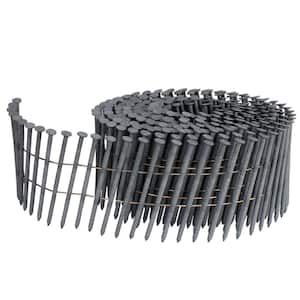 15-Degree 2-1/4 in. Wire Collated Exterior Galvanized Ring Shank Coil Siding Nails (3600-Count)