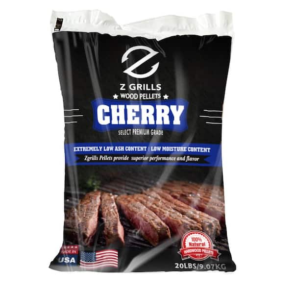 Cherry All-Natural Wood Grilling Pellets, 20 lb. Bag