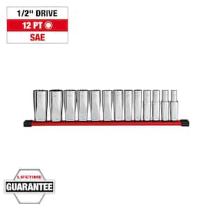 mos3セット Milwaukee 1/4 in. and 3/8 in. Drive Torx Bit Socket Set (13-Piece