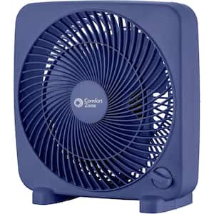 Lasko Weather-Shield Select 20 in. 3-Speed Box Fan with Thermostat