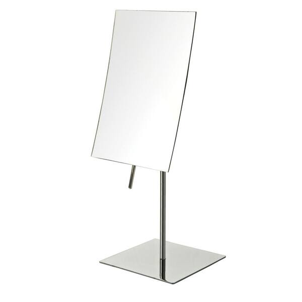 Jerdon 5.25 in. x 13.5 in. Table Makeup Mirror