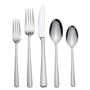 Doublet 20-Piece Silver 18/0-Stainless Steel Flatware Set (Service For 4)