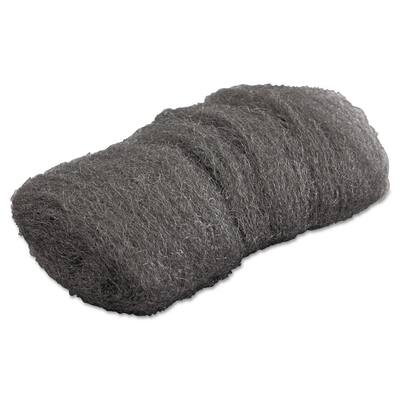 #000 Extra Fine Industrial-Quality Steel Wool Hand Pad Sponge (16/Pack, 12-Packs/Carton)