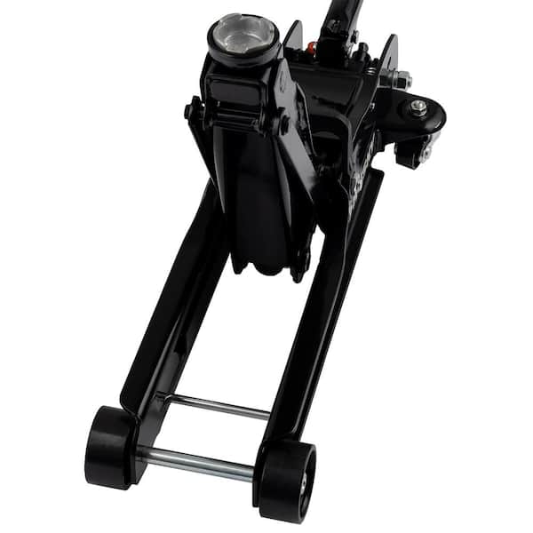 Husky 2-1/2-Ton Low Profile Trolley Floor Jack with Quick Contact