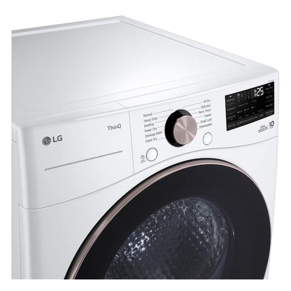 7.8 cu. ft. Mega Capacity ventless Smart Front Load Dryer in White with Dual Inverter HeatPump Technology