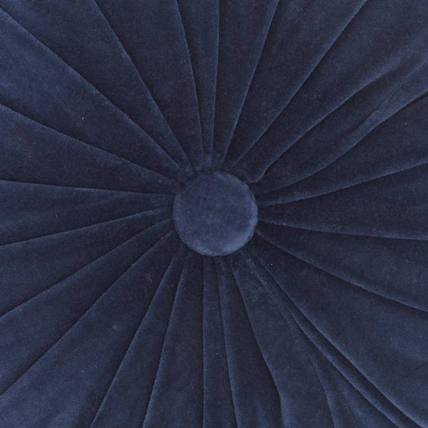 Navy blue 2024 round pillow