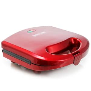 Electric Sandwich Grill in Red