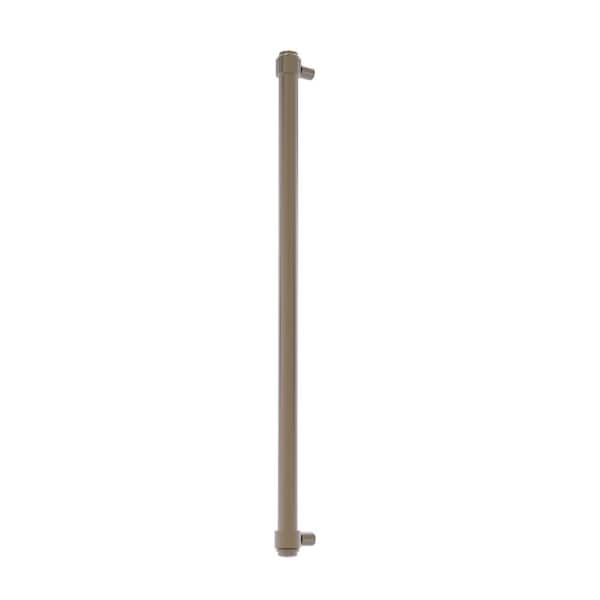 18 in. Center-to-Center Refrigerator Pull in Antique Pewter