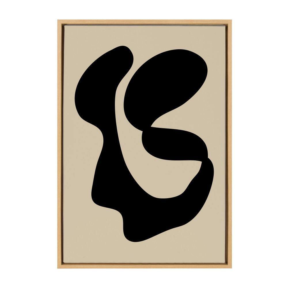 "Sylvie ""ABSTRACT 10"" by Apricot + Birch Natural Framed Art Print 23 in. x 33 in." price history on PriceWatchPro