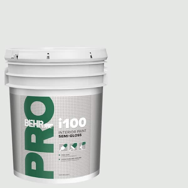 5 gal. #PPU26-13 Silent White Semi-Gloss Interior Paint