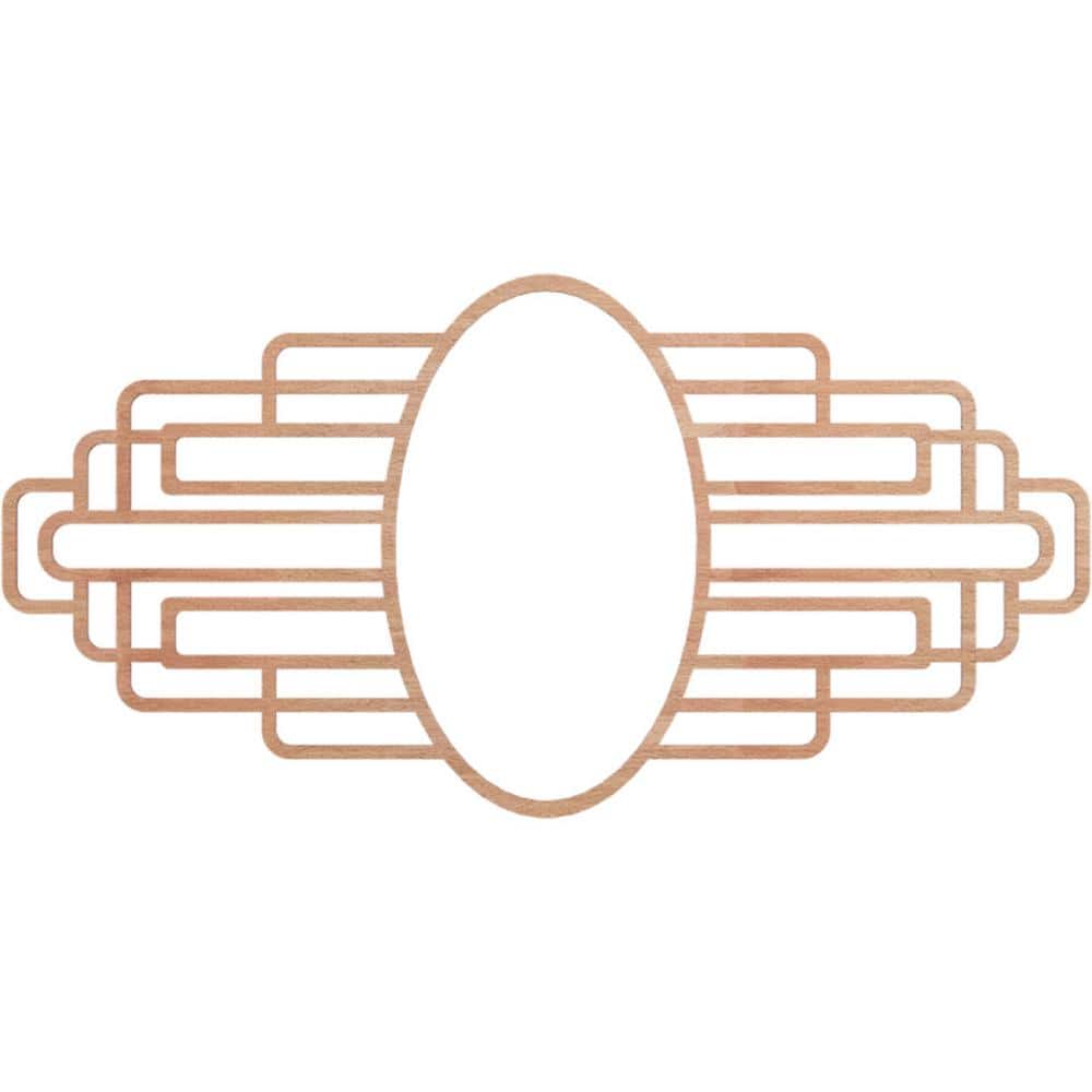 30 in. x 11.125 in. x 0.25 in. Wood Medallion Moulding price history on PriceWatchPro