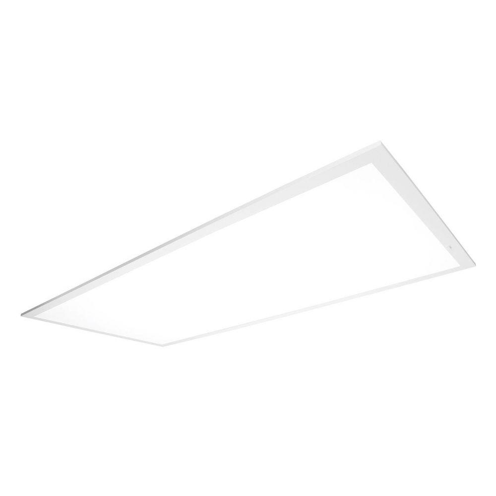 Gen 5 2x4 White Integrated LED Flat Panel Troffer, 0-10V Dimmable, Selectable Temperature & Wattage (2-Pack) in White price history on PriceWatchPro