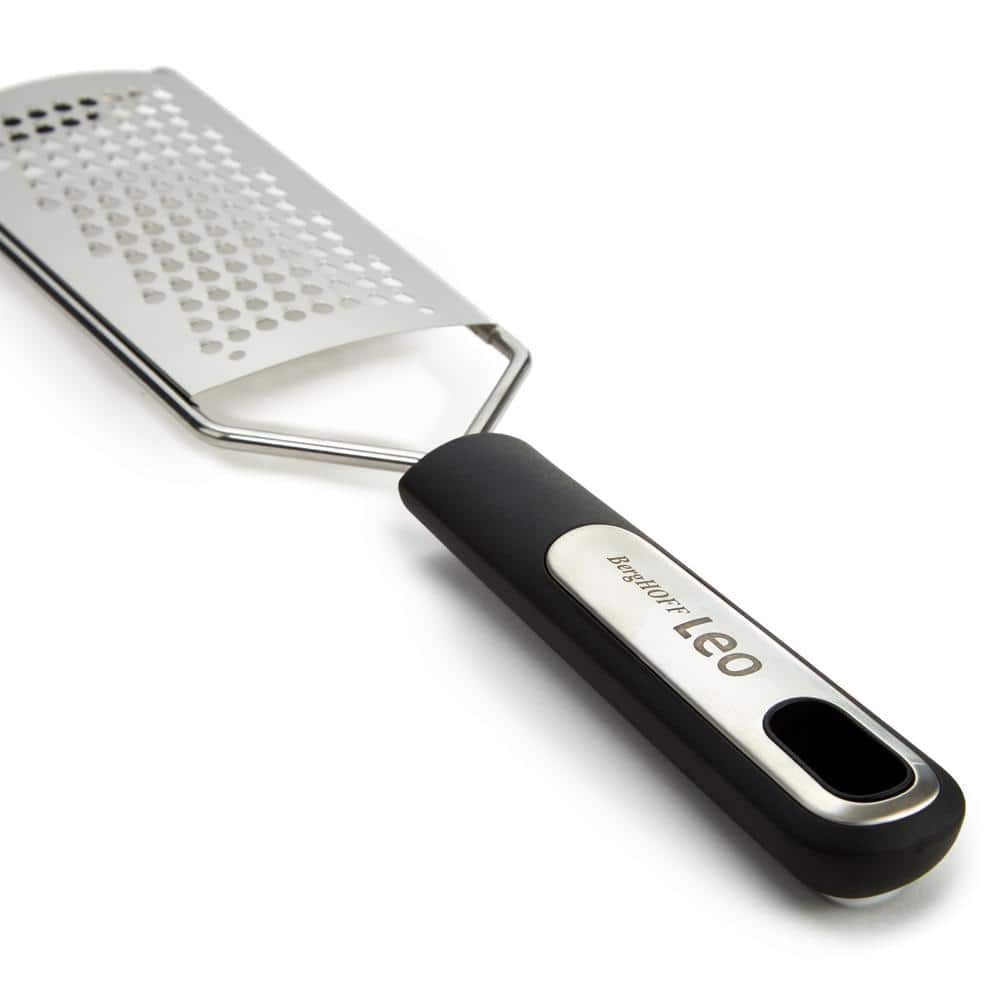 Graphite Stainless Steel Hand Grater with Recycled Handle, 12.5"