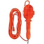 75-Watt 25 ft. 18/2 SJTW Incandescent Portable Guarded Trouble Work Light with Hanging Hook