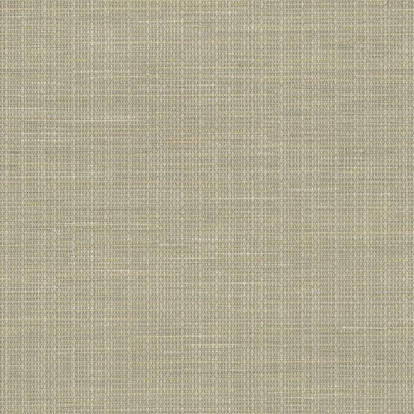 Chesapeake Brewster Hartman Khaki Faux Grasscloth Paper Strippable Wallpaper (Covers 56.4 sq. ft.)