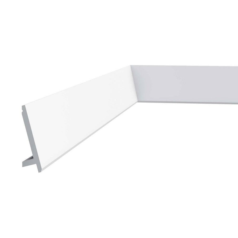 Primed White High Impact Polystyrene Baseboard Moulding Set
