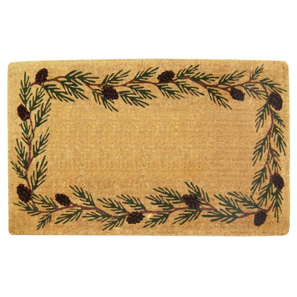 UPC 809392020104 product image for Evergreen Plain 22 in. x 36 in. Coir Door Mat | upcitemdb.com