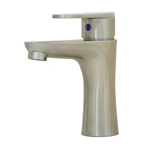 Renaissance Collection Cellina Single Hole Single-Handle Bathroom Faucet in Stainless Steel