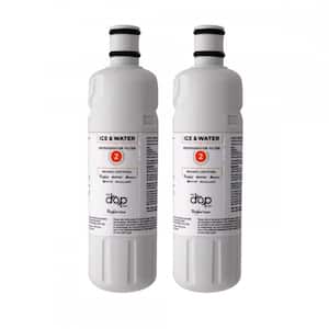 Ice and Water Refrigerator Filter (2-Pack)