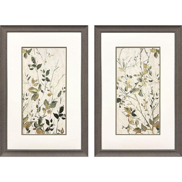Black 2 Piece Framed Nature Art Print 35 in. x 23 in.