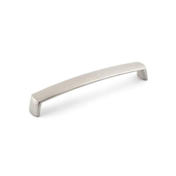 Richelieu Hardware Albany Collection 6 5/16 in. (160 mm) Brushed Nickel Modern Cabinet Bar Pull
