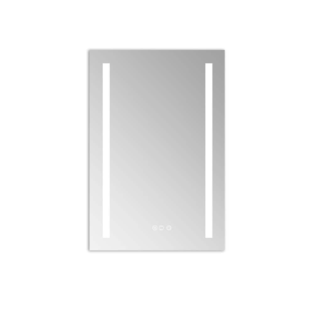 Satico 20 in. W x 30 in. H Large Rectangular Framed AntiFog Wall