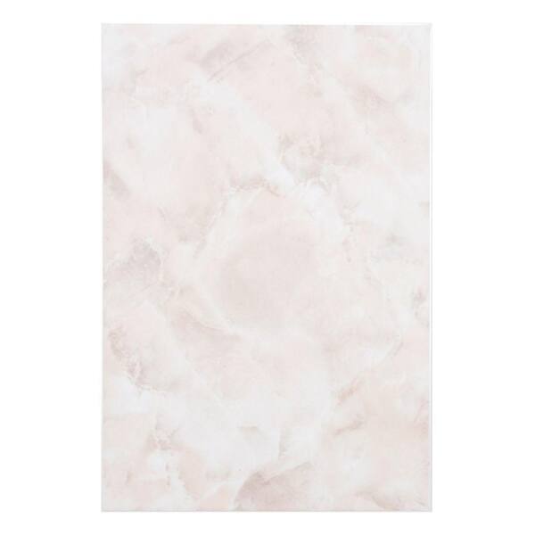 Merola Tile Gamma Rosa 7-3/4 in. x 11-3/4 in. Ceramic Wall Tile (11 sq. ft. / case)