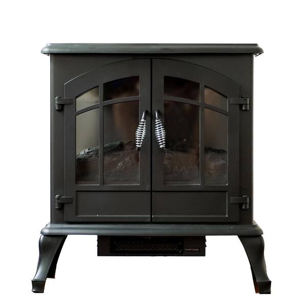 freestanding portable fireplace