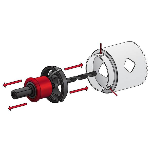 Disston QuickCore Top 20 Sizes Kit Bi-Metal Hole Saw with 3/4' to 6” \u0026 Arbor. 2 E0100249