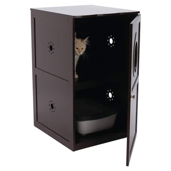 Two story shop cat litter box