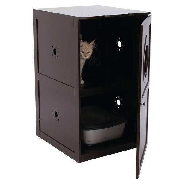 two tier litter box