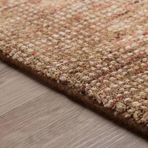 Dexter 1 Mocha 5'X7'6" Tonal Solid Wool and Viscose Indoor