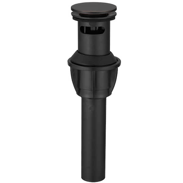 BWE Bathroom Sink Pop-Up Drain with Overflow in Oil Rubbed Bronze