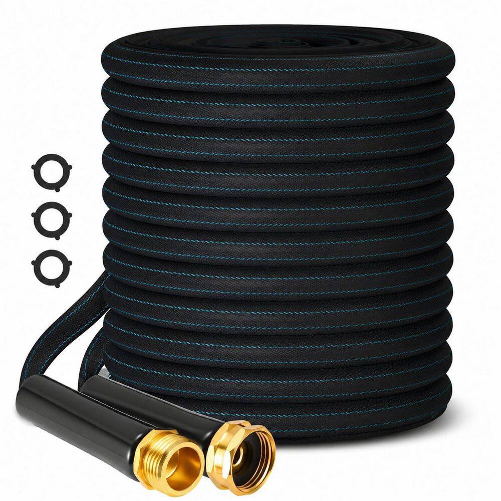 3/4 in. x 50 ft. Lightweight Flexible Garden Hose Non-Expanding Leak-Proof Metal Fittings No-Tangle 1 Piece price history on PriceWatchPro