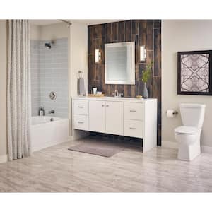 Bernini Bianco 12 in. x 24 in. Matte Porcelain Stone Look Floor and Wall Tile (512 sq. ft./Pallet)