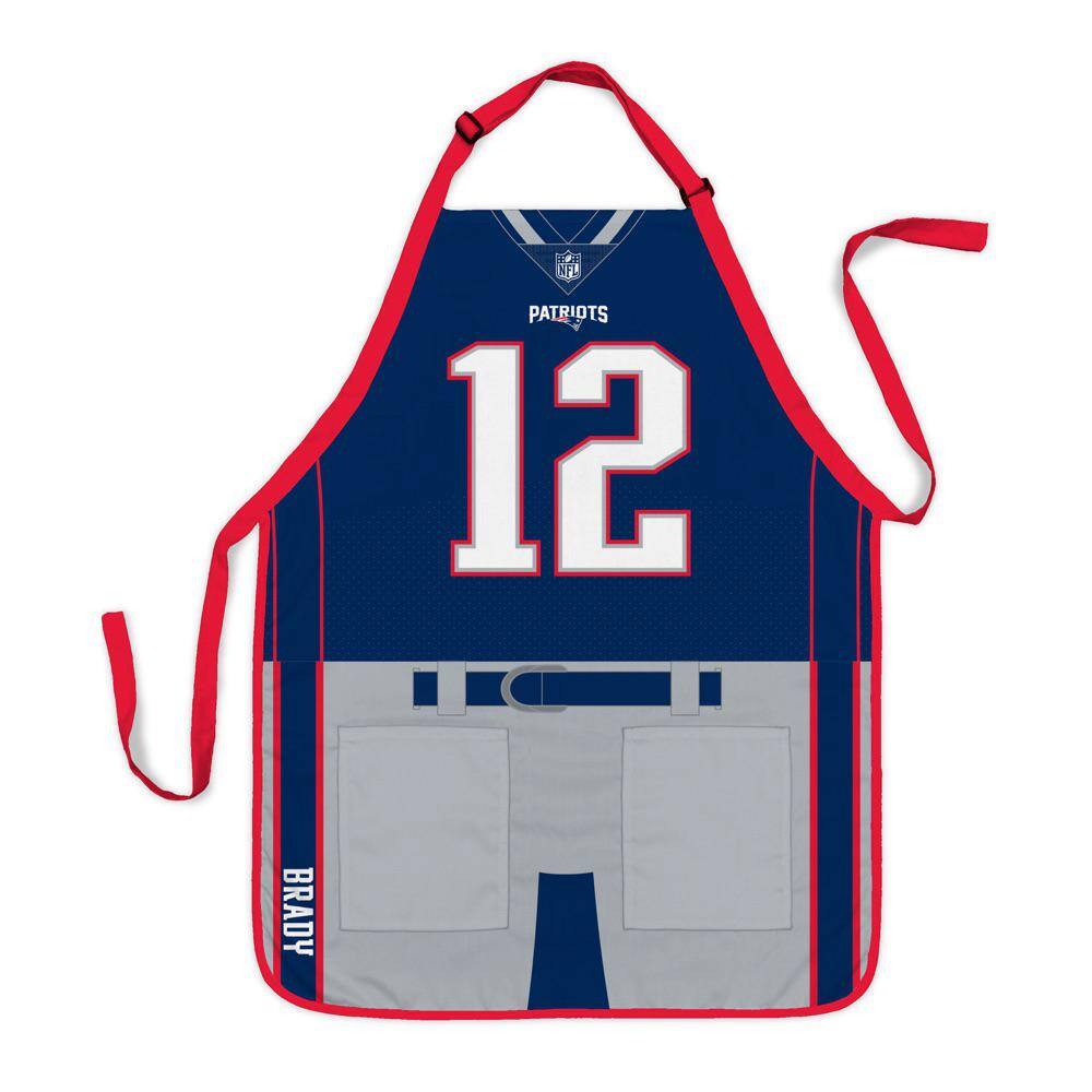 Party Animal Tom Brady New England Patriots NFL Jersey Apron APNE - The  Home Depot