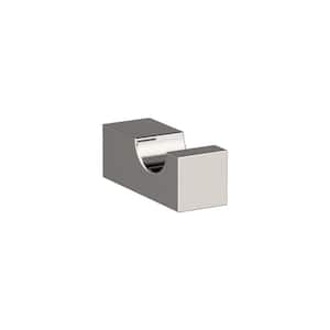 Monument Contemporary Knob Robe/Towel Hook in Polished Nickel