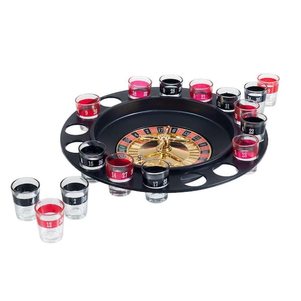 Trademark Games Shot Roulette Casino Drinking Game 80-DRG010 - The Home  Depot