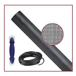 36 in. x 7 ft. Extra-Strength Screen Roll Kit
