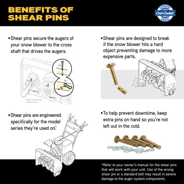 cub cadet snow blower replacement parts