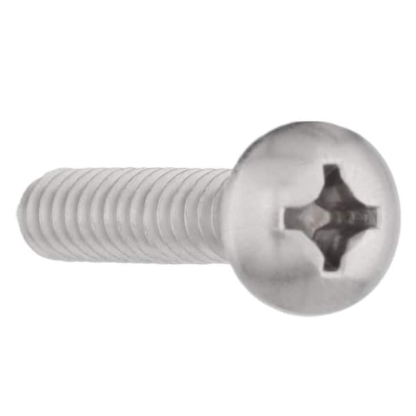 #14 x 1-1/2 in. Stainless Steel Phillips Pan Head Sheet Metal Screw (2-Pack)