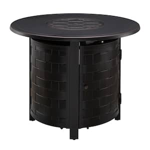 Columbia 34 in. W x 34 in. L Outdoor Propane Fire Pit