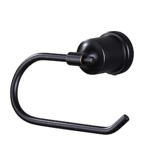 Wall-Mount Single Post Toilet Paper Holder in Stainless Steel Oil Rubbed Bronze